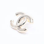 Chanel Earrings CC Logo Light Gold 25 — view 2