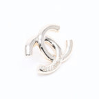 Chanel Earrings CC Logo Light Gold 25 — view 3