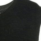 Hermes Sleeveless Knit Wool Long Dress Khaki — view 5