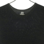 Hermes Sleeveless Knit Wool Long Dress Khaki — view 3