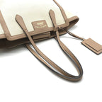 Gucci Swing Tote Shoulder Leather Canvas Beige — view 7