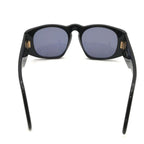 Chanel CC Logo Sunglasses Lens Blue Black Gold Eyewear — view 3