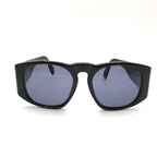 Chanel CC Logo Sunglasses Lens Blue Black Gold Eyewear — view 2