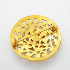 Chanel Vintage CC Logo Brooch — view 5