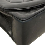 Chanel Shoulder Bag Diana Lambskin Black Gold — view 6