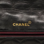 Chanel Shoulder Bag Diana Lambskin Black Gold — view 5