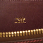 Hermes Handbag Bolide 31 Box Calf Brulee Gold 2-Way — view 5