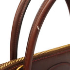 Hermes Handbag Bolide 31 Box Calf Brulee Gold 2-Way — view 7
