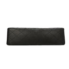 Chanel Shoulder Bag Quilted Lambskin Black Gold — view 3