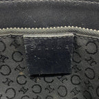 Celine Handbag C Macadam Canvas Black Silver — view 5