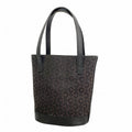 Celine Handbag C Macadam Canvas Black Silver