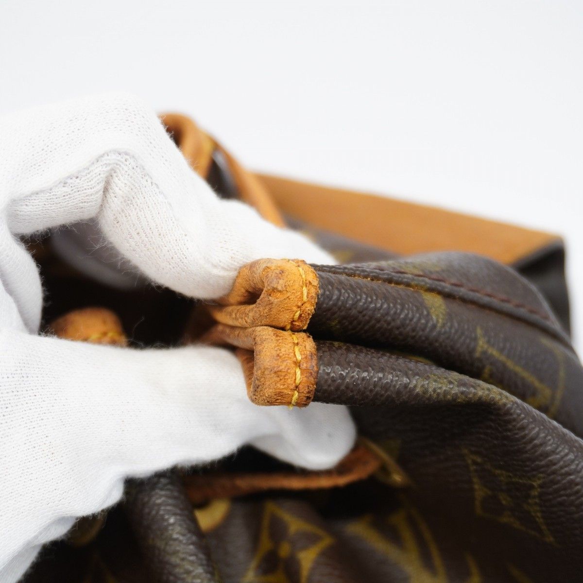 Louis Vuitton Backpack Monogram Montsouris GM Brown — view 7