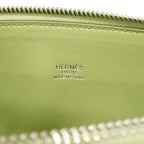 Hermes Handbag Bolide 26 Veau Epsom Vert Cricket Silver 2-Way — view 5