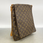 Louis Vuitton Shoulder Bag Monogram Musette Brown — view 2