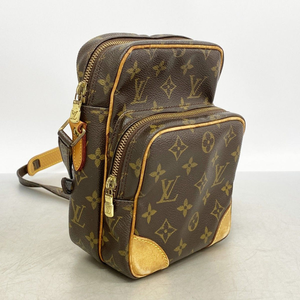 Louis Vuitton Shoulder Bag Monogram Amazon Brown — view 2