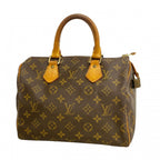 Louis Vuitton Handbag Monogram Speedy 25 Brown