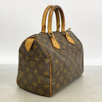 Louis Vuitton Handbag Monogram Speedy 25 Brown — view 2