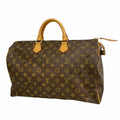 Louis Vuitton Handbag Monogram Speedy 40 Brown