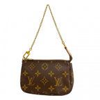 Louis Vuitton Pouch Monogram Minipochette Soir Brown