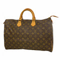 Louis Vuitton Handbag Monogram Speedy 40 Brown