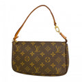 Louis Vuitton Pouch Monogram Pochette Soir Brown