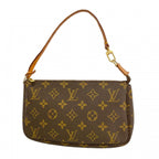 Louis Vuitton Pouch Monogram Pochette Soir Brown