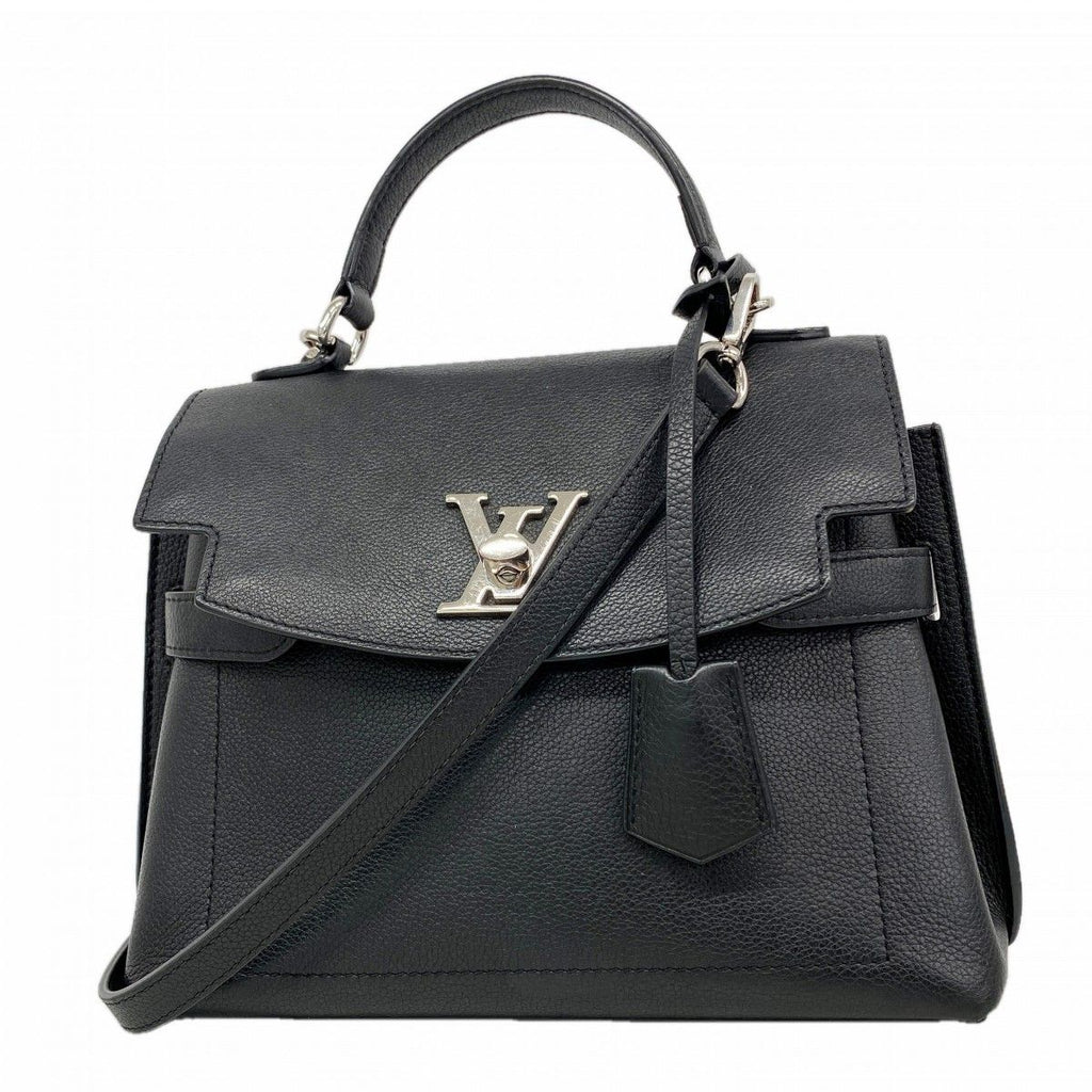 Louis Vuitton Handbag Lockme BB Black 2-Way
