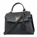 Louis Vuitton Handbag Lockme BB Black 2-Way