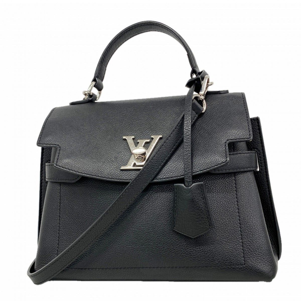 Louis Vuitton Handbag Lockme BB Black 2-Way