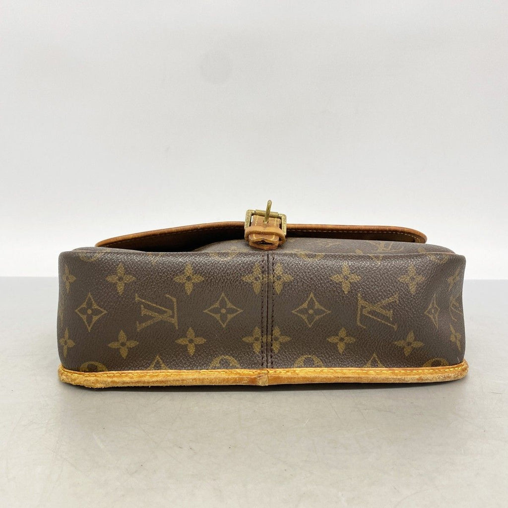 Louis Vuitton Shoulder Bag Monogram Sologne Brown — view 3