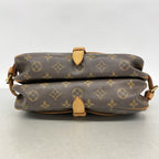 Louis Vuitton Shoulder Bag Monogram Saumur 30 Brown — view 3
