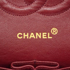 Chanel Shoulder Bag Quilted Lambskin Black Gold — view 5