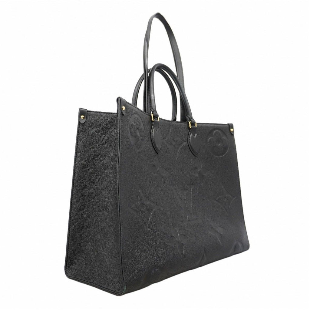 Louis Vuitton Tote Monogram Empreinte On The Go GM Noir 2-Way — view 2