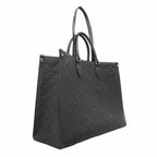Louis Vuitton Tote Monogram Empreinte On The Go GM Noir 2-Way — view 2