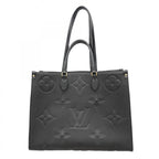 Louis Vuitton Tote Monogram Empreinte On The Go GM Noir 2-Way