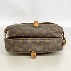 Louis Vuitton Shoulder Bag Monogram Saumur 30 Brown — view 3