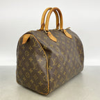 Louis Vuitton Handbag Monogram Speedy 30 Brown — view 2