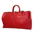 Louis Vuitton Boston Bag Epi Keepall 45 Castilian