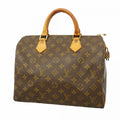 Louis Vuitton Handbag Monogram Speedy 30 Brown