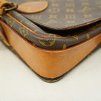 Louis Vuitton Shoulder Bag Monogram GM Brown — view 6
