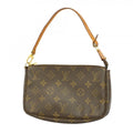 Louis Vuitton Pouch Monogram Pochette Soir Brown