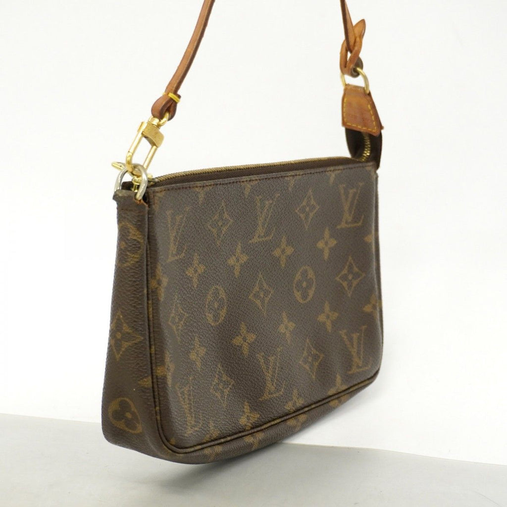 Louis Vuitton Pouch Monogram Pochette Soir Brown — view 2
