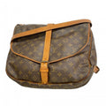 Louis Vuitton Shoulder Bag Monogram Saumur 35 Brown