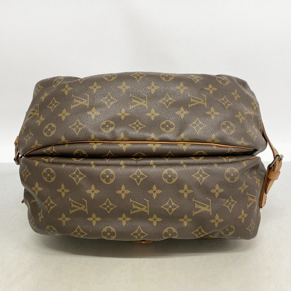 Louis Vuitton Shoulder Bag Monogram Saumur 35 Brown — view 3
