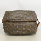Louis Vuitton Shoulder Bag Monogram Saumur 35 Brown — view 3