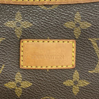 Louis Vuitton Shoulder Bag Monogram Saumur 35 Brown — view 5