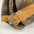 Louis Vuitton Shoulder Bag Monogram Saumur 43 Brown — view 8