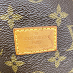 Louis Vuitton Shoulder Bag Monogram Saumur 35 Brown — view 5