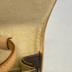 Louis Vuitton Shoulder Bag Monogram Pochette Twin GM Brown — view 8