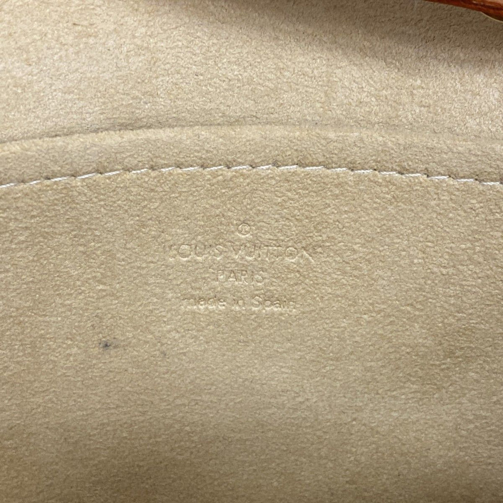 Louis Vuitton Shoulder Bag Monogram Pochette Twin GM Brown — view 5
